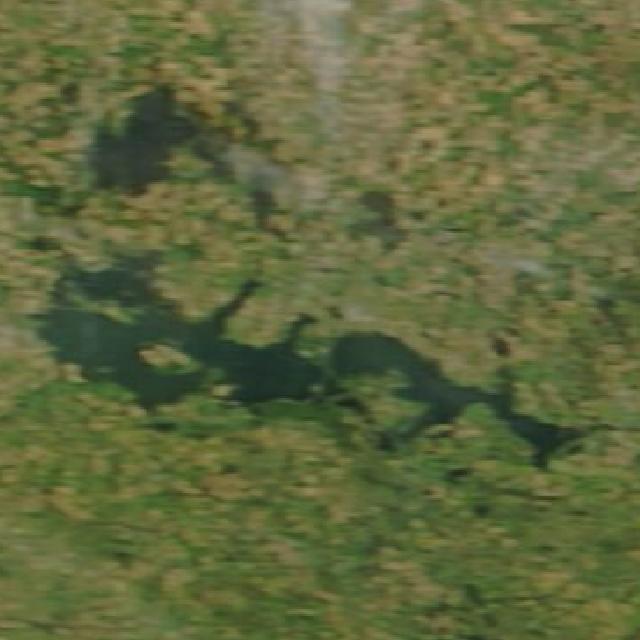 Satellite view — Devils Lake near Devils Lake, ND